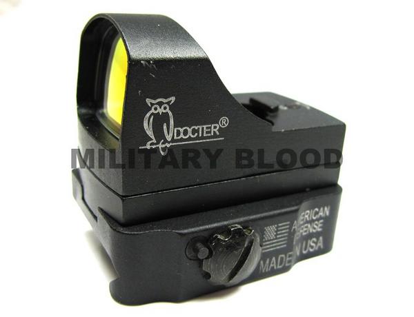 [セール]AmericanDefenseDOCTORタイプ ドットサイトQD刻印入