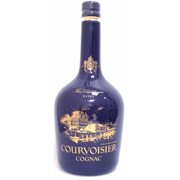 I*i様 COURVOISIER クルボアジェ　古酒 古酒○クルボアジェ エクストラ COURVOISIER EXTRA 青○未開栓