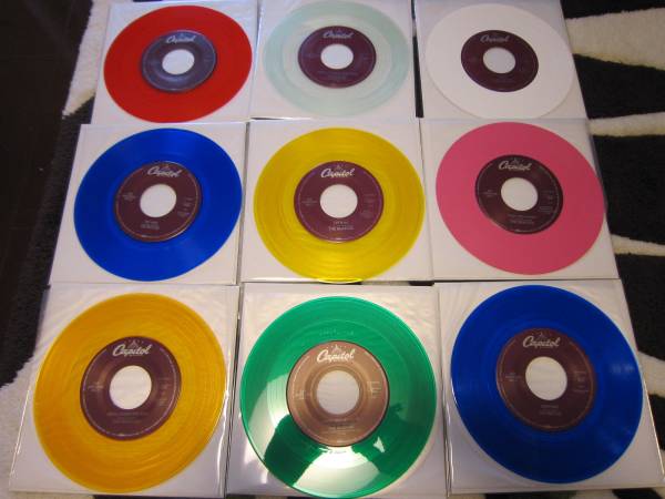 The Beatles：7 inch JUKEBOX盤 9枚セット