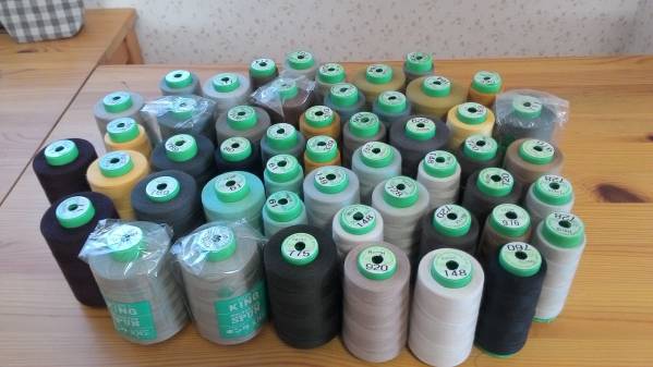 キングスパンミシン糸50番50本巻、色、色々　　　416