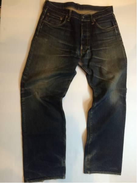 EVISU ユーロ エヴィス エビス パリス チェーンカモメ デニムW36