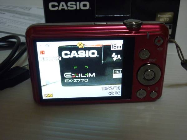 CASIO EXLIM EX-Z770 1610万画素 デジカメ