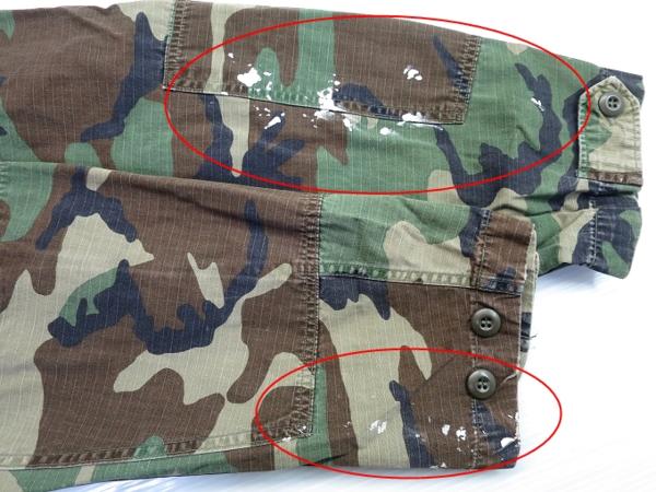 90's 米軍実物 ウッドランドカモ ジャケット M/ビンテージ 迷彩