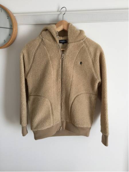 美品☆ジムフレックス ボア パーカー ベージュ サイズ12