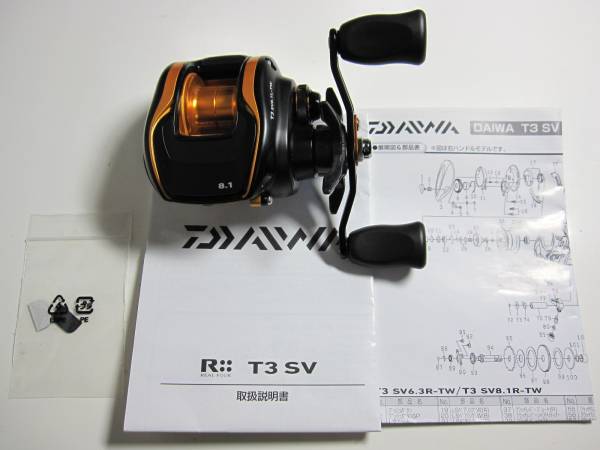 ダイワ　Ｔ3　ＳＶ8.1Ｌ-ＴＷ　超美品！機関良好！説明書付！