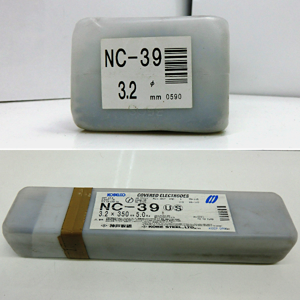 □コベルコ ステンレス溶接棒 3.2×350mm 5kg □NC-39