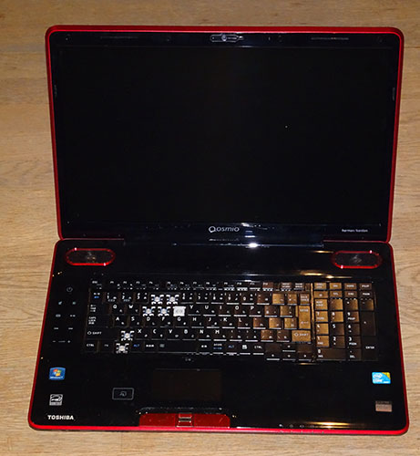 Toshiba Dynabook Qosmio T780-wtta ジャンク