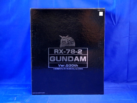 1/60 完成モデル RX-78-2 ガンダム Ver.G30th