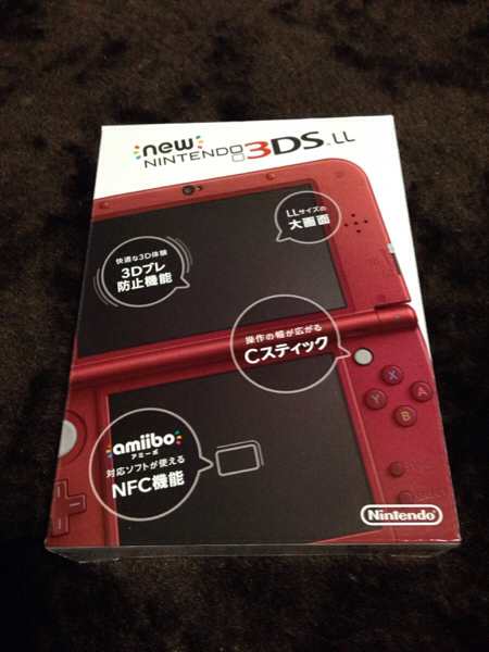 メタリックレッド LL 3DS Newニンテンドー3DS 任天堂 New 本体 