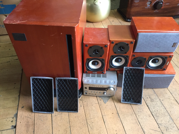 ONKYO ホ-ムシアタ- PR-155SPX ジャンク品