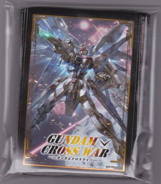 即決 ガンダムクロスウォー スリーブ フリーダムガンダム 未開封