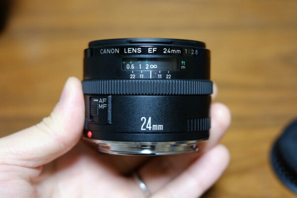ef24mm f2.8 美品　防湿庫保管　キヤノン　canon