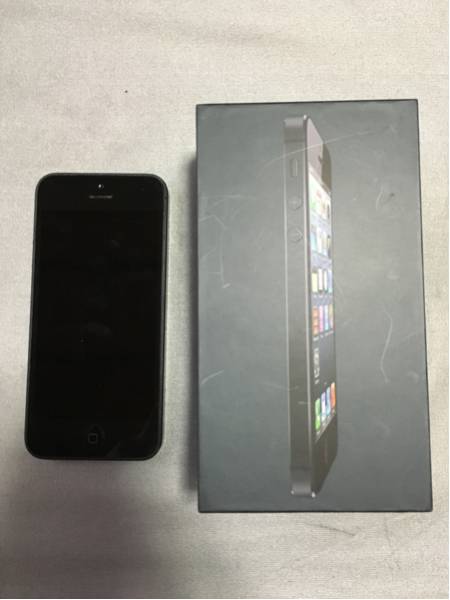 iPhone5 16GB 黒 中古品