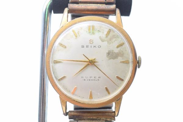 SEIKO セイコー SUPER 15石 ゴールド 手巻き メンズ SEIKO 【公式通販】