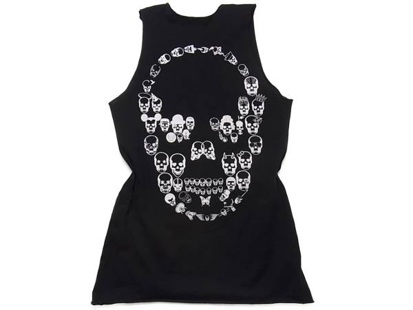 ルシアンペラフィネ #S スカル 春夏 タンクトップ カットソー