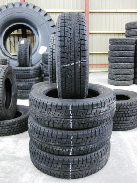 175/65R15『ブリヂストン REVO GZ』中古スタッドレス4本/54-1 2014年