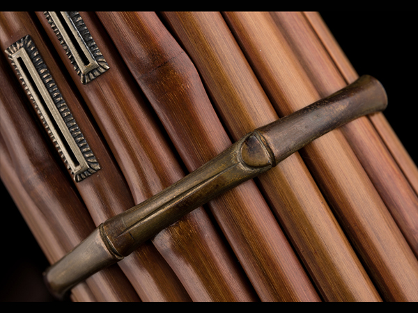 【流】時代和楽器 時代笙 しょう 能管 古美術品 IC943