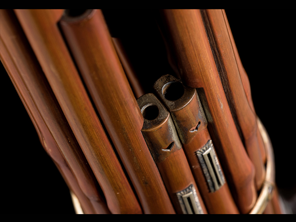 【流】時代和楽器 時代笙 しょう 能管 古美術品 IC943