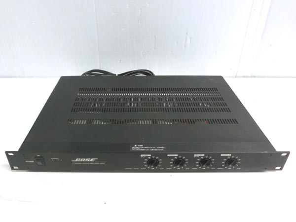 ☆Bose ボーズ 1200VI Professional 4chパワーアンプ 4ch音出し確認