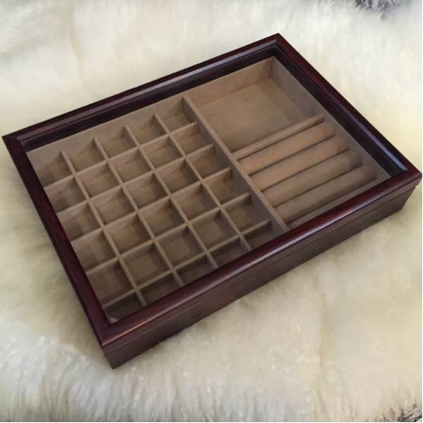 木製ジュエリーボックス☆アクセサリーケース