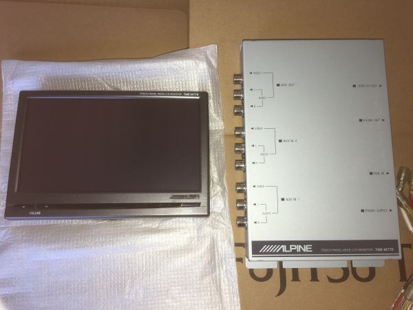 アルパイン　TME-Ｍ770　6.5インチモニタータッチパネル売り切り