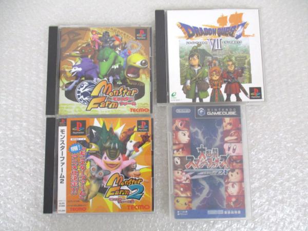処分 任天堂Wii，DS，PS2他 本体，ソフト マリオ，ドラクエ等[梱0.4