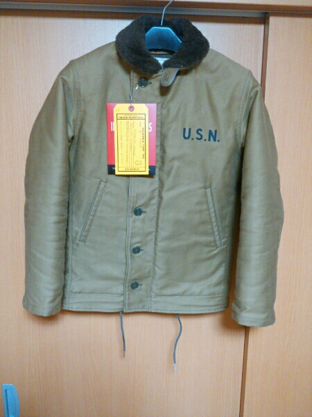 リアルマッコイズ N-1 デッキジャケット REALMcCOY'S 美品 34