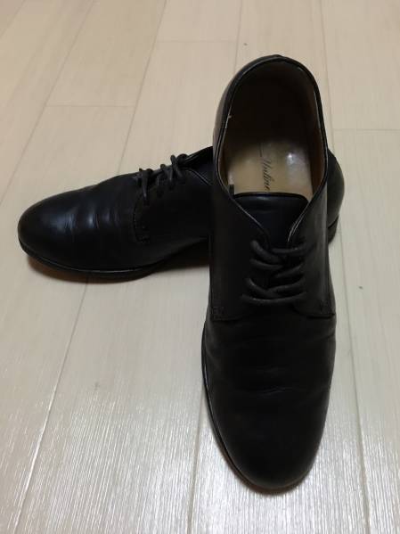 alfredoBANNISTER バニスター プレーントゥレザーシューズ 41黒