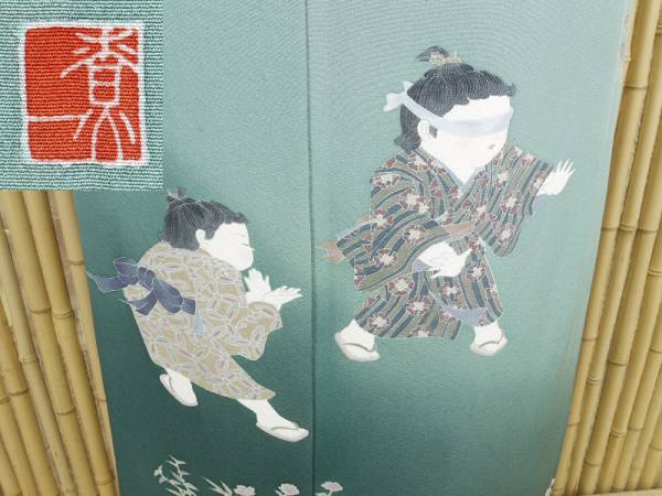 【HOT，品質保証】京都かぐや 652 十日町友禅/関口遼一作 訪問着(仕立て上がり)｜売買されたオークション情報、yahooの商品情報をアーカイブ公開 - オークファン 仕立て上がり