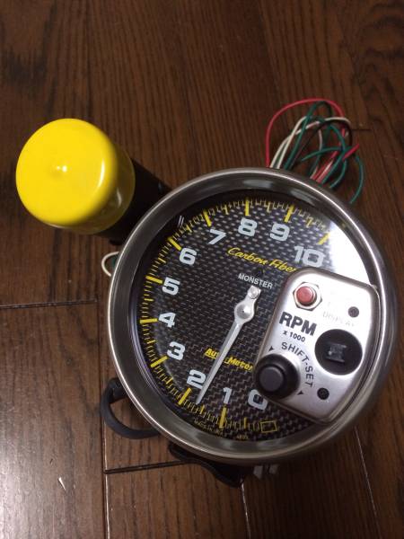 ◎◎◎美品 AutoMeter オートメーター 4899 カーボン 正規品