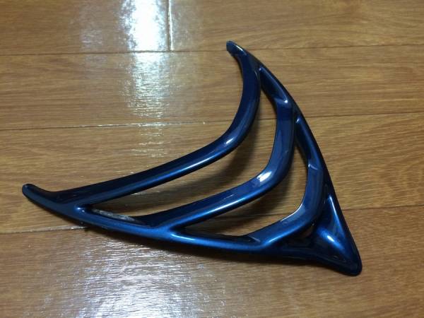 さら ZZR1400ダクトルーバーカウル純正色塗装済み (検ZX-14R ZX-10R 自動車