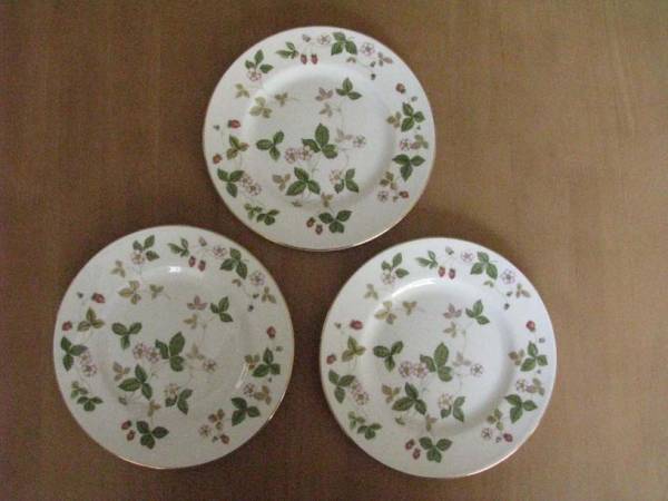 ワイルドストロベリー18cmプレート3枚 【公式通販】