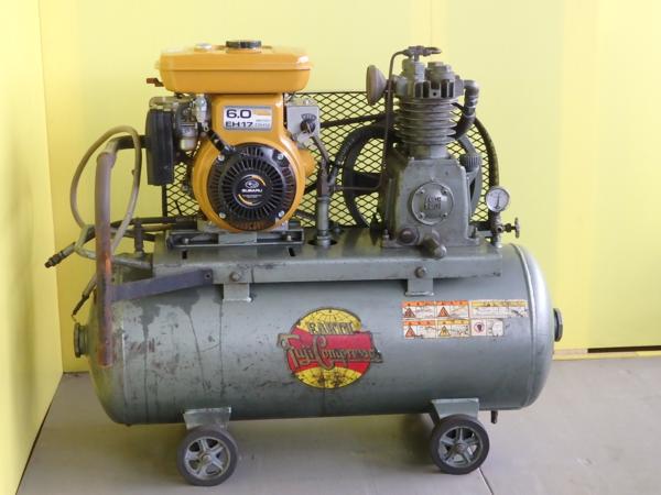 【富士コンプレッサー】エンジンコンプレッサー■OU-1■中古