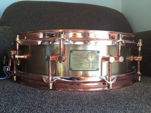 最安!劇劇劇レア!!SONOR HLD-593 ベルブロンズ削り出し14x4