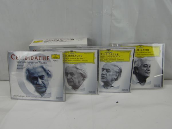 285☆チェリビダッケ指揮☆ブルックナー交響曲他/CD BOX2点
