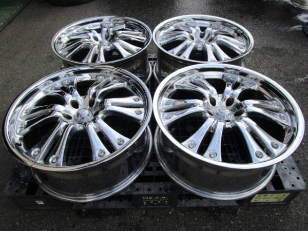MKW 20 x 8.5J 5穴 4枚セット 中古ホイール 12－27