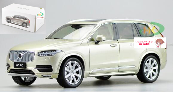 ボルボ特注 1/18 VOLVO XC90 SUV GOLD