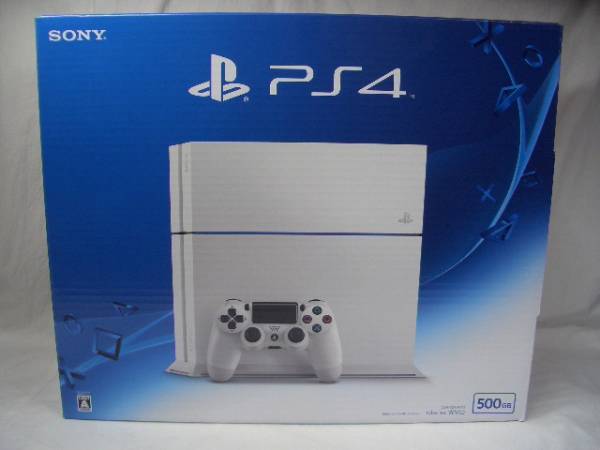 G0312-4/PS4　500GB　未使用品　ホワイト　CUH-1200A　B02