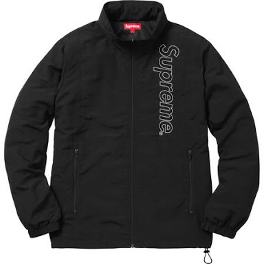 シュプリーム ウインドブレーカー黒 S 2016ss