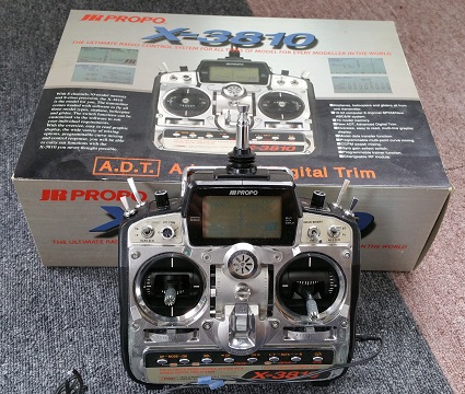 箱付 中古品 JR PROPO JRプロポ送信機 X-3810 72MHz