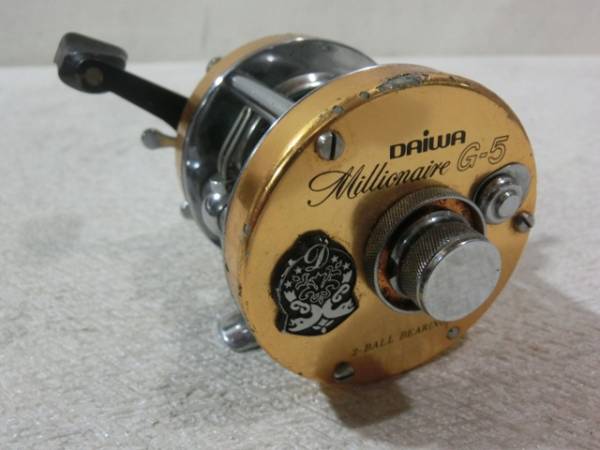 ☆Daiwa Millionaire G-5 ダイワ ミりオネア ベイトリール☆！！ 釣り
