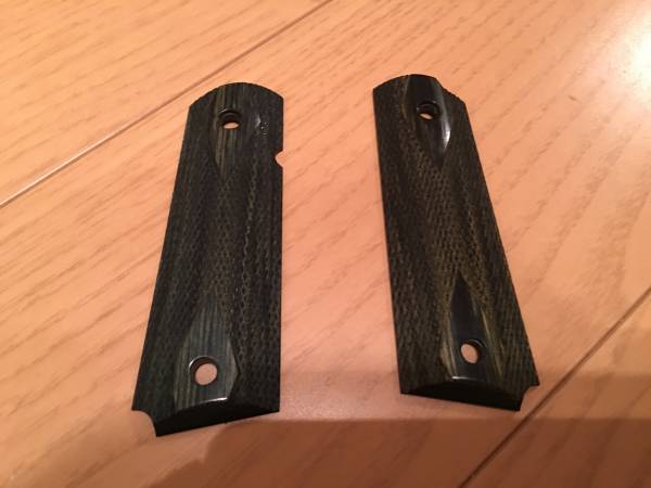 キムアーレンズ 1911 グリップ ダイヤモンド ロイヤルブルー