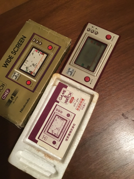 【動作確認済】任天堂 ゲーム＆ウオッチ シェフ GAME&WATCH ゲームウォッチ シェフ 箱説 動作確認済み Nintendo ゲーム&amp