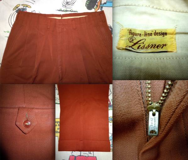 2026年最新Yahoo!オークション 50sビンテージ☆ギャバジン ロカビリー