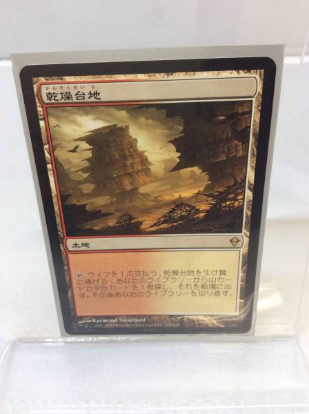 お買い得，限定セール MTG 乾燥台地 日本語