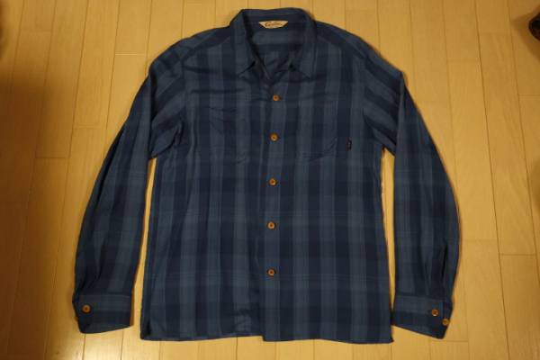 CALEE L/S レーヨンチェックシャツ L キャリー RADIALL COOTIE