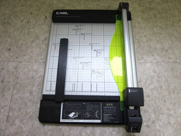 CARL DISK CUTTER DC-210N ペーパーカッター 裁断機 5326 CARL 【公式