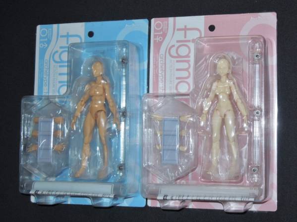 figma archetype:he & she flesh color ver. 素体セット 未開封