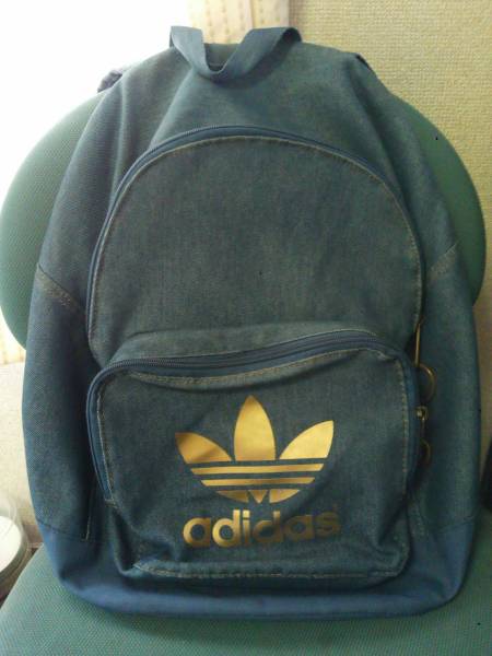 アディダス オリジナルス デニム リュック・バックパック・美品
