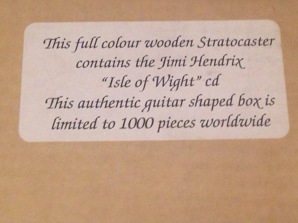 ジミ ヘンドリックス 限定品 CD Isle of Wight